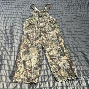 John Deere overalls. Camouflage size 5